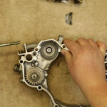 3 – Remove the push rod assembly