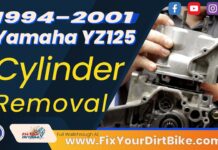 Video: 1994 – 2001 Yamaha YZ125 Cylinder – Removal